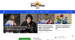 Desktop Screenshot of discoteca90.com