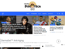 Tablet Screenshot of discoteca90.com